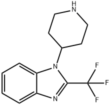 1-(4-PIPERIDINYL)-2-(TRIFLUOROMETHYL)-1H-BENZIMIDAZOLE