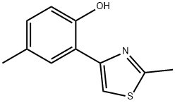 4-Methyl-2-(2-methyl-thiazol-4-yl)-phenol