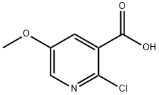 2-chloro-5-Methoxy-3-pyridinecarboxylic acid