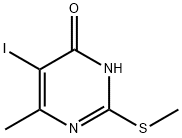 5-Iodo-6-methyl-2-(methylthio)-1H-pyrimidin-4-one