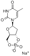 THYMIDINE 3':5'-CYCLIC MONOPHOSPHATE SODIUM SALT