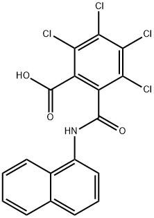 N-(1-NAPHTHYL)-3,4,5,6-TETRACHLOROPHTHALAMIC ACID