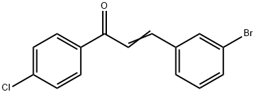 2-Propen-1-one,3-(3-bromophenyl)-1-(4-chlorophenyl)-