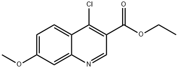 Ethyl 4-chloro-7-methoxyquinoline- 3-carboxylate