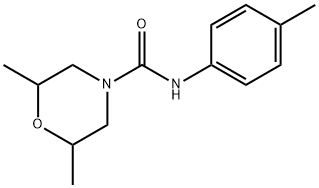 4-(N-(P-TOLYL)CARBAMOYL)-2,6-DIMETHYLMORPHOLINE