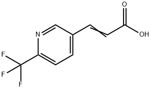 (2E)-3-[6-(TRIFLUOROMETHYL)PYRIDIN-3-YL]PROPENOICACID