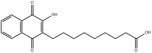 Q199 2-(8-CARBOXYOCTYL)-3-HYDROXY-1,4-NAPHTHOQUINONE