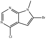 6-BroMo-4-chloro-7-Methyl-7H-pyrrolo[2,3-d]pyriMidine
