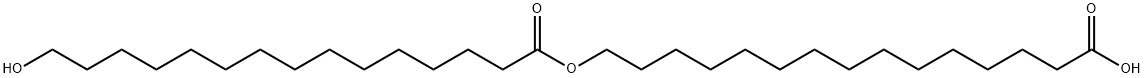 14-CARBOXYTETRADECYL 15-HYDROXYPENTADEC&
