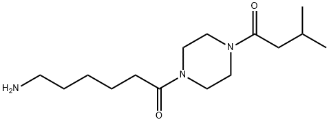 6-Amino-1-[4-(3-methyl-1-oxobutyl)-1-piperazinyl]-1-hexanone hydrochloride