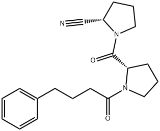 (2S)-1-[[(2S)-1-(1-Oxo-4-phenylbutyl)-2-pyrrolidinyl]carbonyl]-2-pyrrolidinecarbonitrile