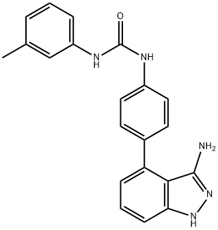 1-[4-(3-amino-1H-indazol-4-yl)phenyl]-3-o-tolylurea