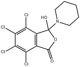 3-HYDROXY-3-PIPERIDINO-4,5,6,7-TETRACHLOROPHTHALIDE