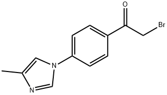 2-bromo-1-(4-(4-methyl-1Himidazol-1-yl)phenyl)ethanone