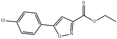 ETHYL 5-(4-CHLOROPHENYL)ISOXAZOLE-3-CARBOXYLATE