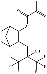 2-[(1′,1′,1′-Trifluoro-2′-(trifluoromethyl)-2′-hydroxy)propyl]-3-norbornyl methacrylate
		
	