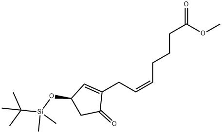 5-Heptenoic acid, 7-[(3R)-3-[[(1,1-diMethylethyl)diMethylsilyl]oxy]-5-oxo-1-cyclopenten-1-yl ]-, Methyl ester, (5Z)-