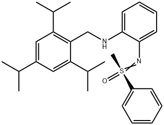 (S)-N-[2-(2,4,6-Triisopropylbenzylamino)phenyl]-S-methyl-S-phenylsulfoximine