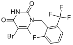 5-Bromo-1-(2-fluoro-6-trifluoromethyl-benzyl)-6-methyl-1H-pyrimidine-2,4-dione