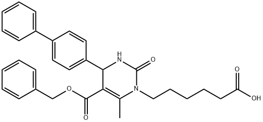 1(2H)-PyriMidinehexanoic acid, 4-[1,1'-biphenyl]-4-yl-3,4-dihydro-6-Methyl-2-oxo-5-[(phenylMethoxy)carbonyl]-