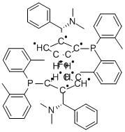 (ALPHAS,ALPHAS)-1,1'-BIS[ALPHA-(DIMETHYLAMINO)BENZYL]-(R,R)-2,2'-BIS[BIS(2-METHYLPHENYL)PHOSPHINO]FERROCENE