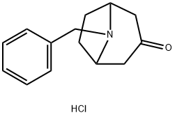 8-(Phenylmethyl)-8-azabicyclo[3.2.1]octan-3-one hydrochloride
