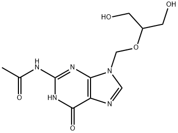 N-[6,9-Dihydro-9-[[2-hydroxy-1-(hydroxymethyl)ethoxy]methyl]-6-oxo-1H-purin-2-yl]acetamide