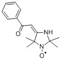 2,2,5,5-TETRAMETHYL-4-PHENACETYLIDEN IMIDAZOLIDINE-1-OXYL FREE RADICAL