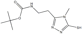 tert-Butyl (2-(5-mercapto-4-methyl-4H-1,2,4-triazol-3-yl)ethyl)carbamate
