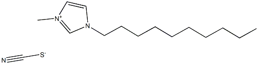 1H-Imidazolium, 1-decyl-3-methyl-, thiocyanate