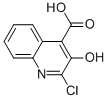 4-Quinolinecarboxylicacid,2-chloro-3-hydroxy-(9CI)