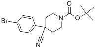 TERT-BUTYL 4-(4-BROMOPHENYL)-4-CYANOPIPERIDINE-1-CARBOXYLATE