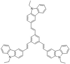 1,3,5-TRIS(2-(9-ETHYLCABAZYL-3)ETHYLENE&