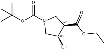 Ethyl trans-1-Boc-4-hydroxypyrrolidine-3-carboxylate