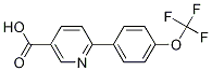 6-[4-(TRIFLUOROMETHOXY)PHENYL]NICOTINIC ACID