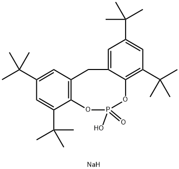 Sodium 2,2'-methylene-bis-(4,6-di-tert-butylphenyl)phosphate