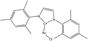 Chemical Name：Chloro[1,3-bis(mesityl)imidazole-2-ylidene]gold(I)