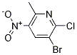 3-BROMO-2-CHLORO-5-NITRO-6-PICOLINE
