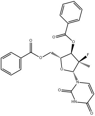 (2'R)-2'-Deoxy-2'-fluoro-2'-Methyl-uridine 3',5'-dibenzoate