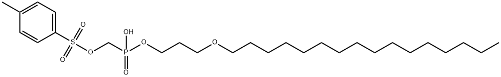 Phosphonic acid, P-[[[(4-Methylphenyl)sulfonyl]oxy]Methyl]-, Mono[3-(hexadecyloxy)propyl] ester