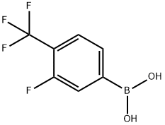 3-FLUORO-4-TRIFLUOROMETHYL-PHENYLBORONIC ACID