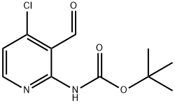 tert-Butyl (4-chloro-3-formylpyridin-2-yl)carbamate