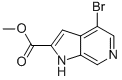 methyl 4-bromo-1H-pyrrolo[2,3-c]pyridine-2-carboxylate