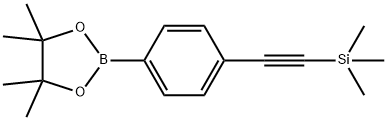 4-(4,4,5,5-Tetramethyl-[1,3,2]dioxaborolan-2-yl)-phenylethynyl-trimethylsilane