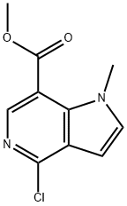1H-Pyrrolo[3,2-c]pyridine-7-carboxylic acid, 4-chloro-1-Methyl-, Methyl ester