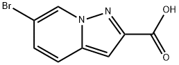 6-bromoH-pyrazolo[1,5-a]pyridine-2-carboxylic acid