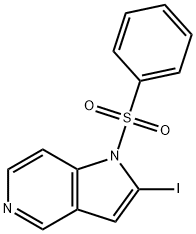 2-Iodo-1-(phenylsulfonyl)-1H-pyrrolo[3,2-c]pyridine