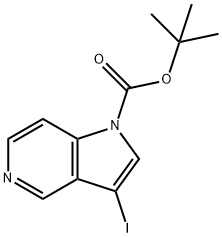 tert-Butyl 3-iodo-1H-pyrrolo[3,2-c]pyridine-1-carboxylate