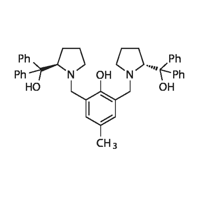 (R,R)-(-)-2,6-BIS[2-(HYDROXYDIPHENYLMETHYL)-1-PYRROLIDINYL-METHYL]-4-METHYLPHENOL