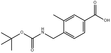 4-(BOC-AMINO)METHYL-3-METHYL-BENZOIC ACID